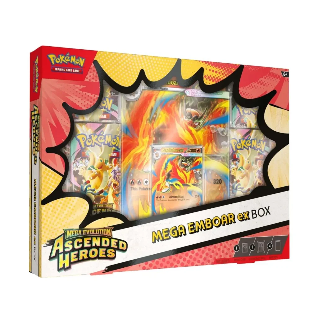Ascended Heroes Mega Emboar ex Box 1